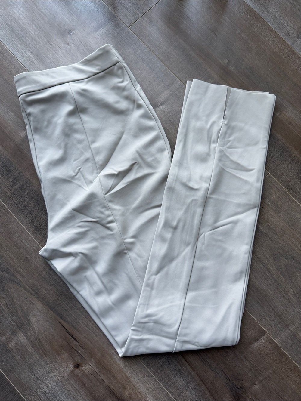 Banana Republic Sea Salt Straight-Leg Dress Pants